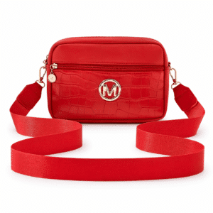 Bolso Michael Kors Crossbody Croco Rojo