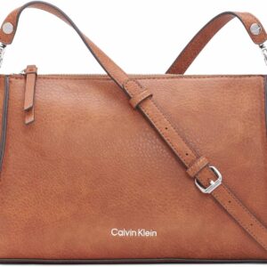 mochila calvin klein millie caramel
