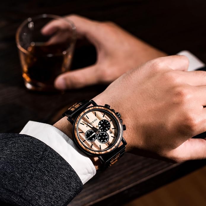 Reloj de Madera Bobo Bird Cronógrafo - Imagen 4