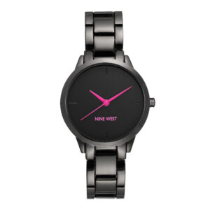 Reloj Nine West Gunmetal Mujer NW/2435PRGY Púrpura